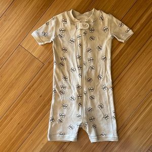 Hanna Andersson shortie zip pajamas